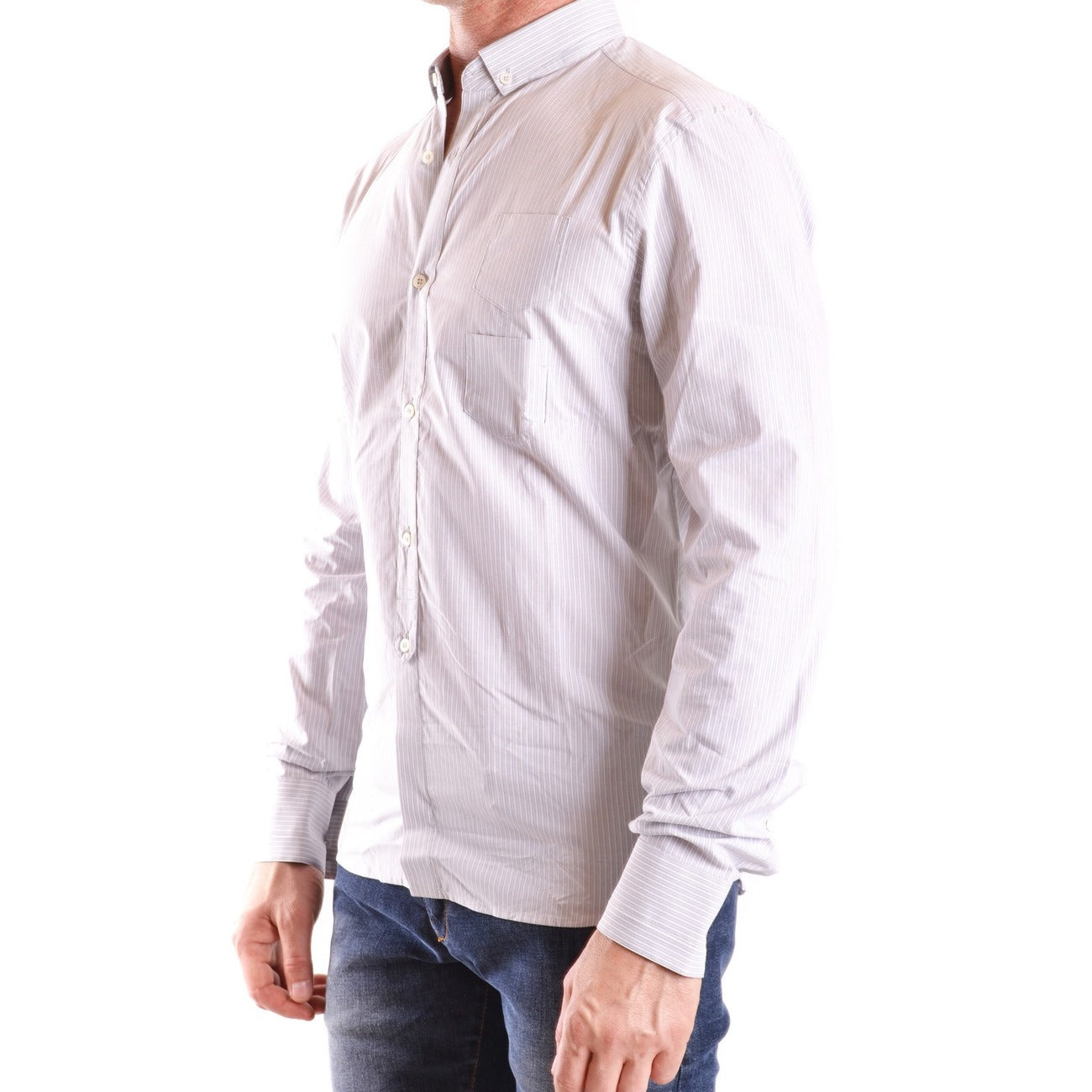 Neil Barrett Shirt Heren Grijs #2431138