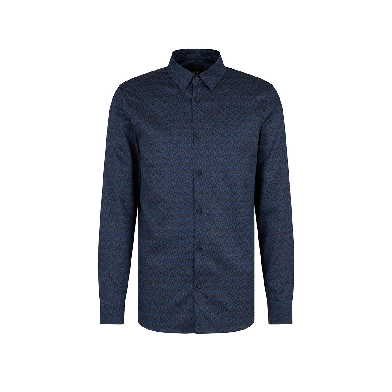 Armani Exchange Shirt Heren Blauw #2437714