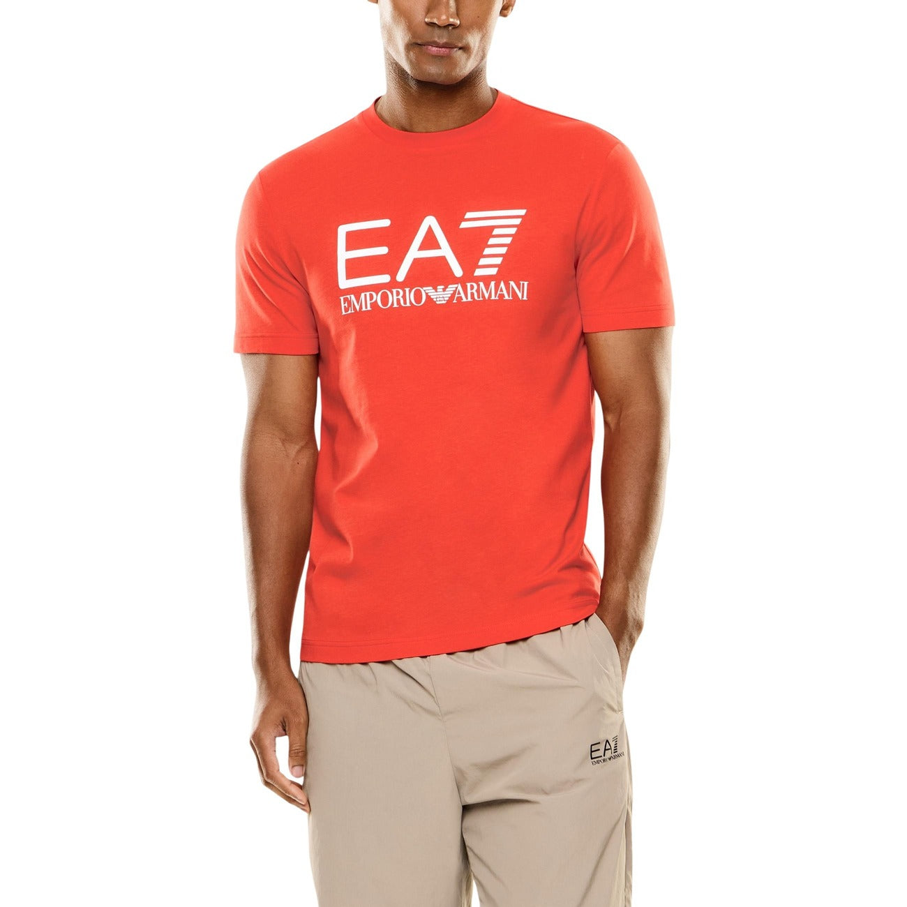 Ea7 T-Shirt Herren Hellblau