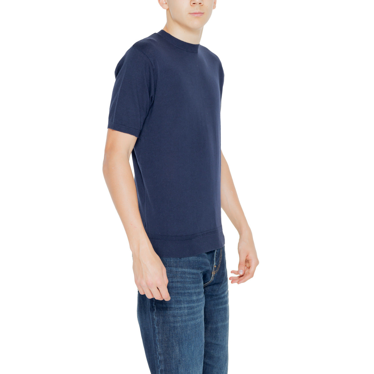 Hamaki-ho T-shirt Heren Blauw