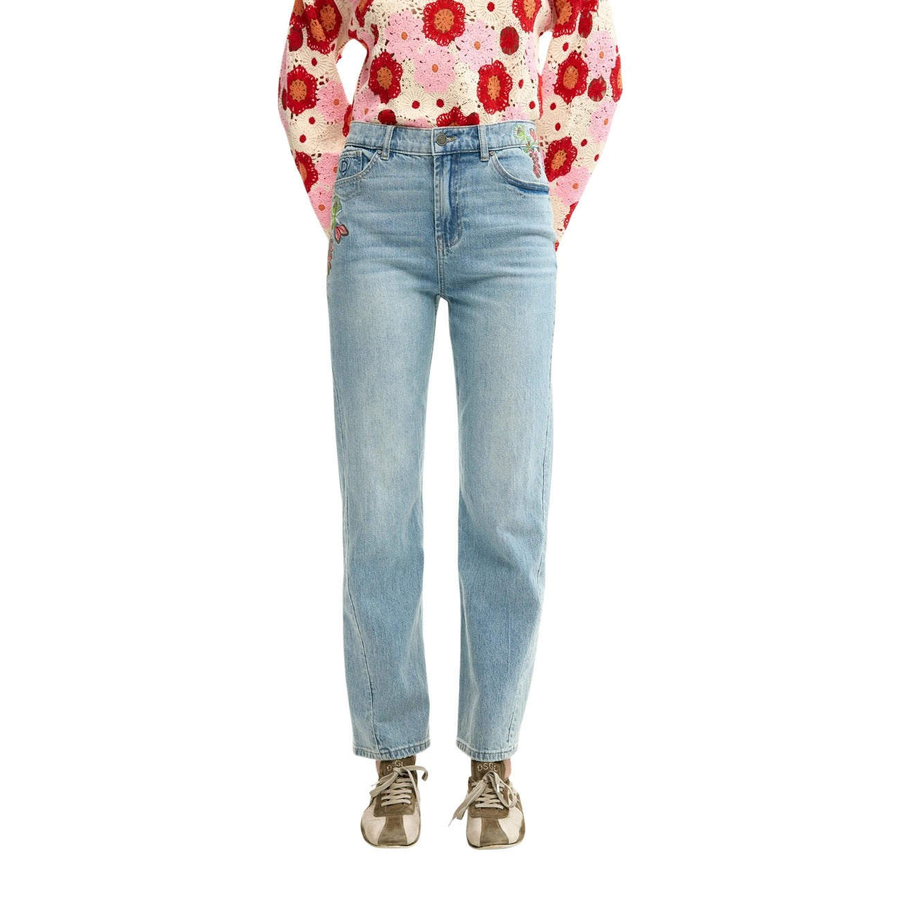Desigual Jeans Dames Lichtblauw #2464978