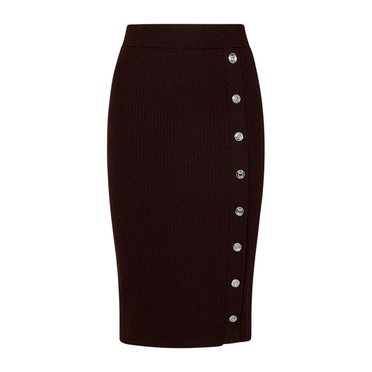 Pinko Skirt Women Brown Brown
