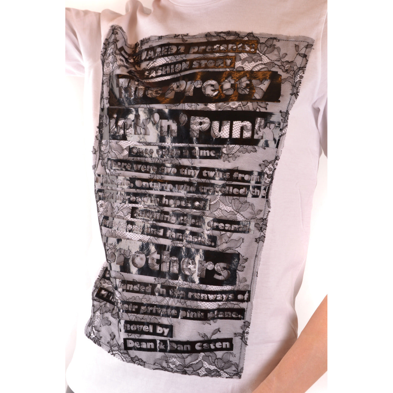 Dsquared T-shirt Dames Wit #2424465