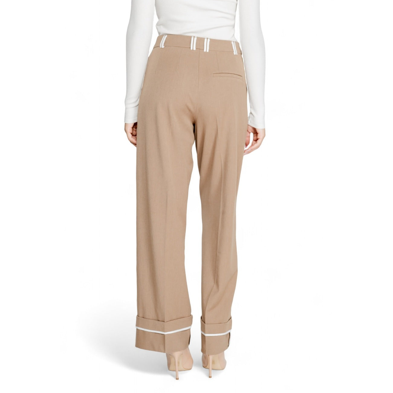 Only Broek Dames Bruin #2335903