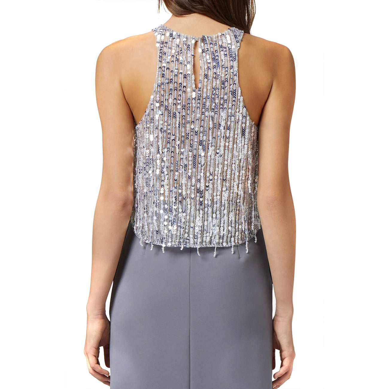 Elisabetta Franchi Top Dames Zilver