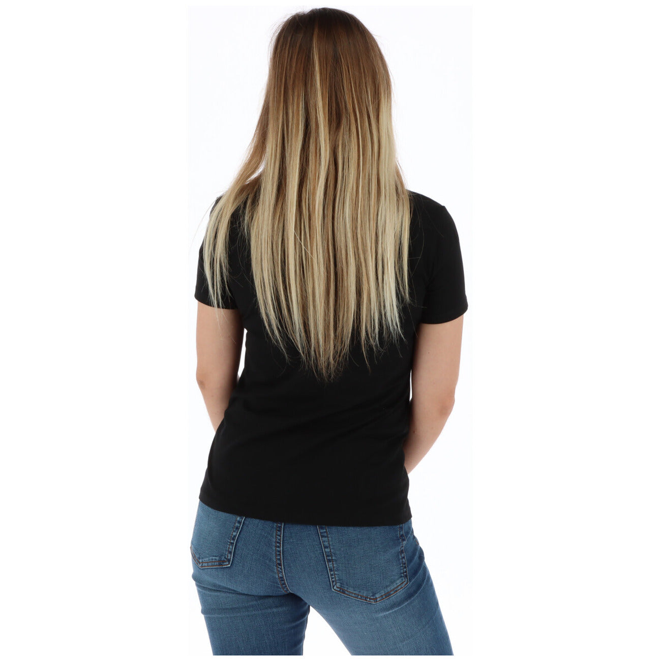 Guess T-Shirt Damen Schwarz #301071