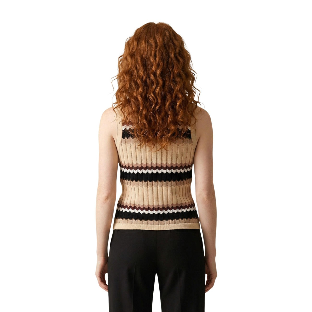 Artigli Top Damen Beige
