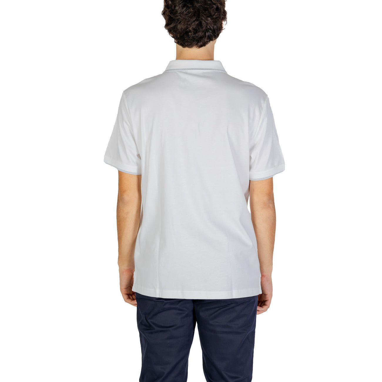 Calvin Klein Jeans Polo Top Heren Wit #2353073