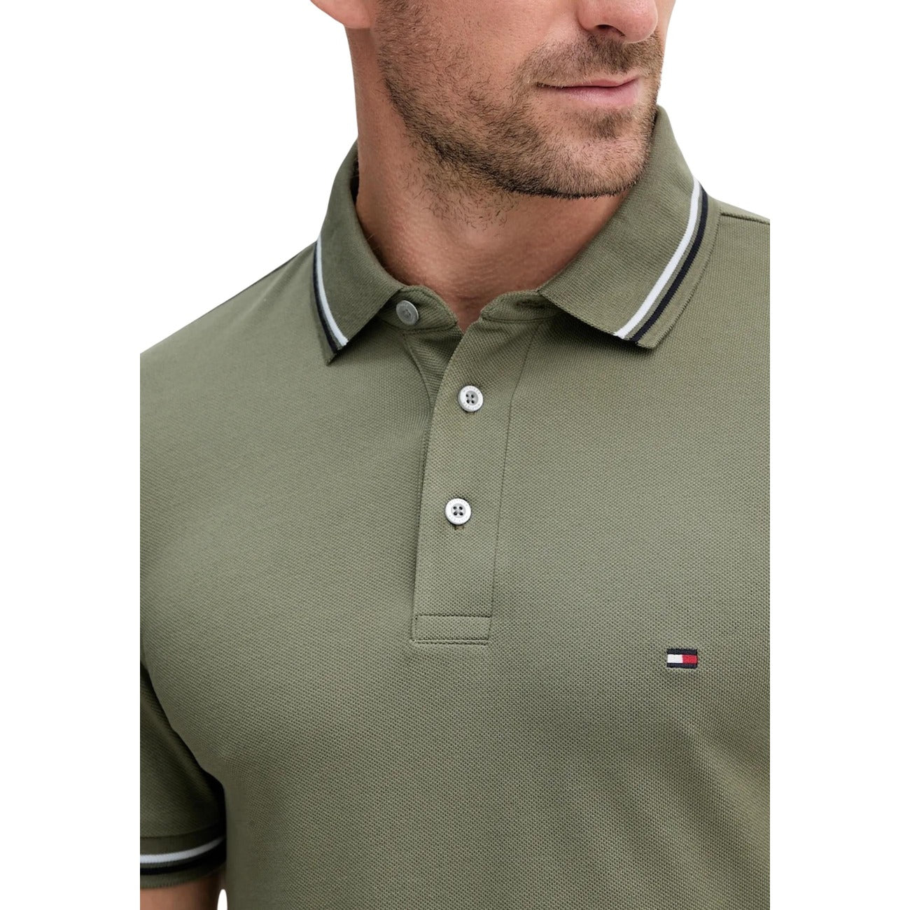 Tommy Hilfiger Polo Top Herren Grün #2446031