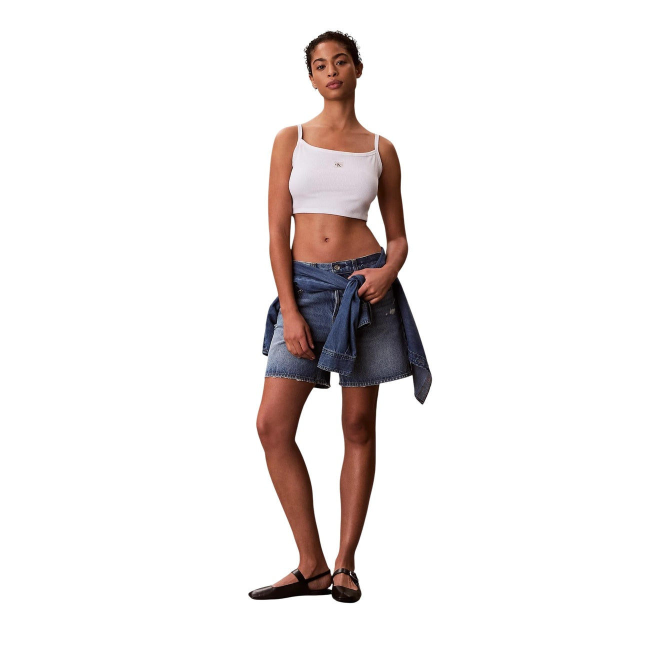 Calvin Klein Jeans Top Damen Weiß #2458437