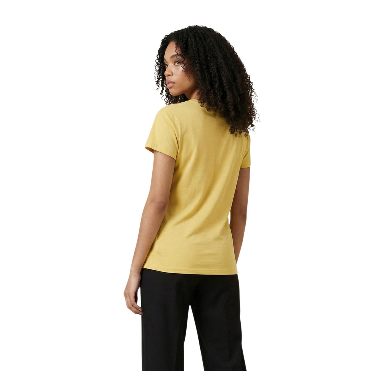 Armani Exchange T-Shirt Damen Gelb