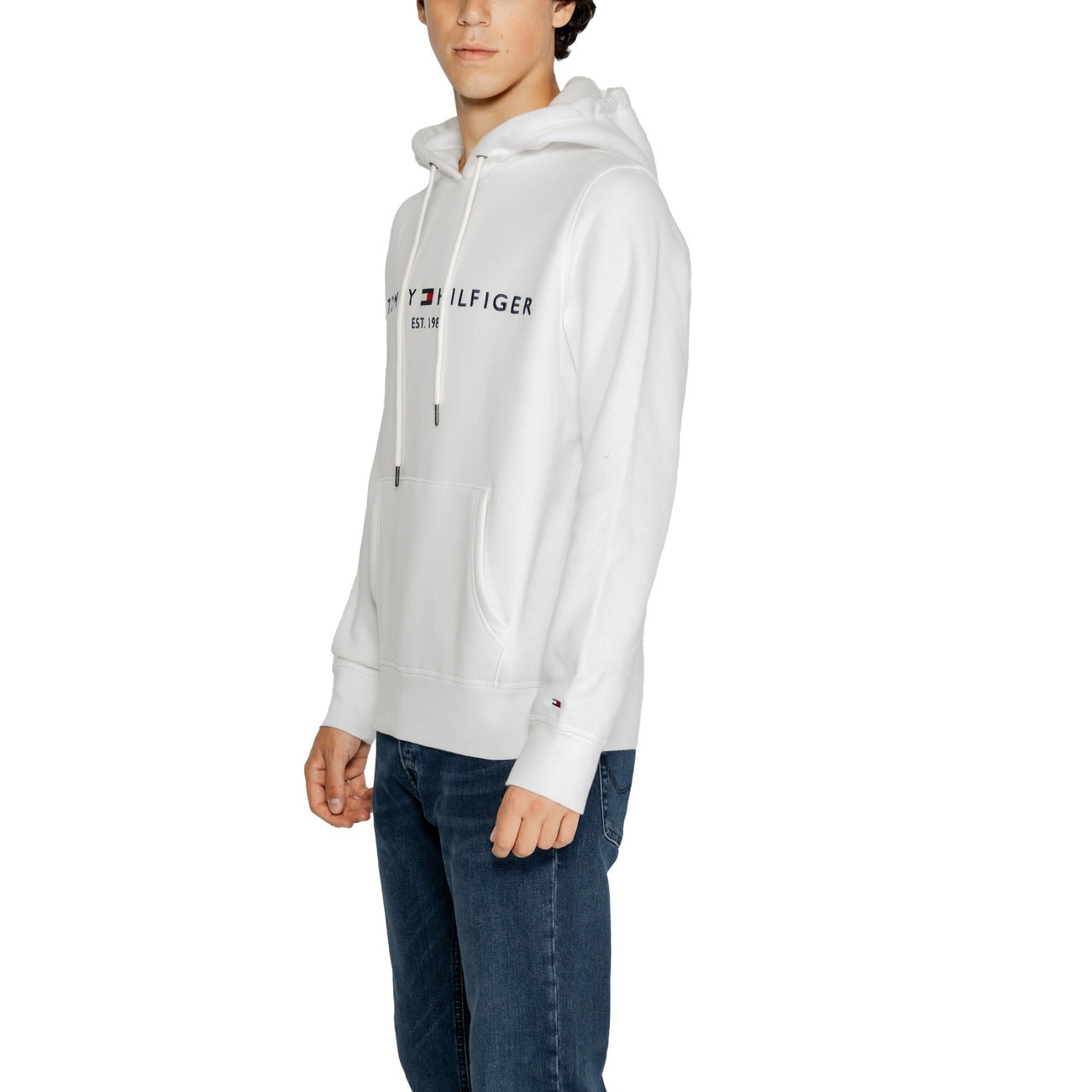 Tommy Hilfiger Jeans Sweatshirt Heren Wit #2440991