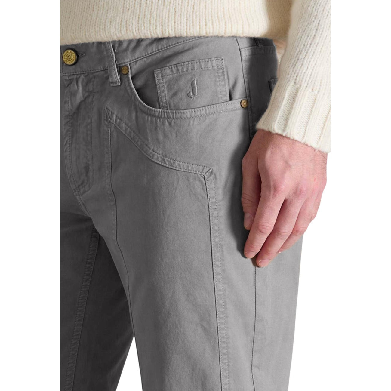 Jeckerson Broek Heren Grijs