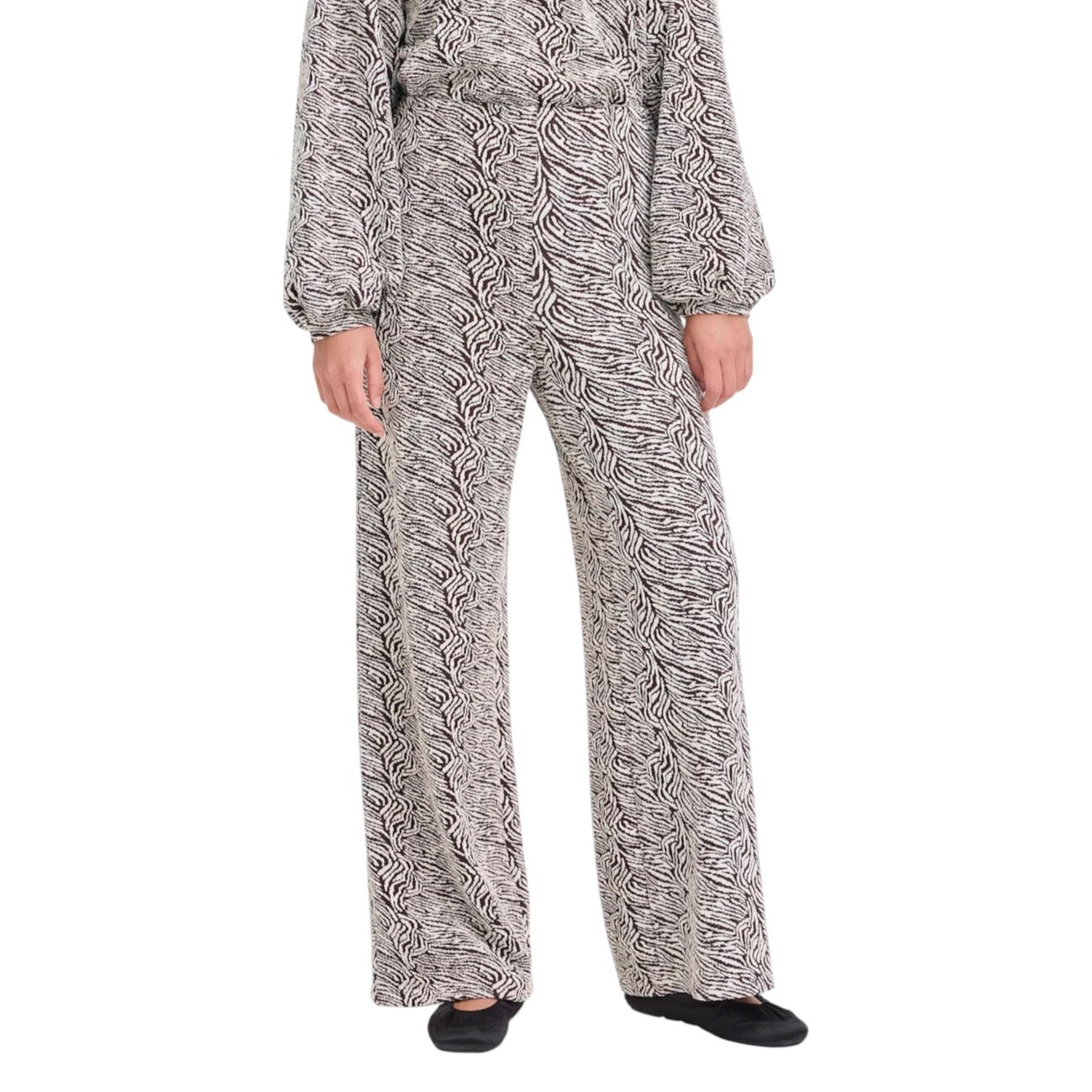 Ichi Hose Damen Braun