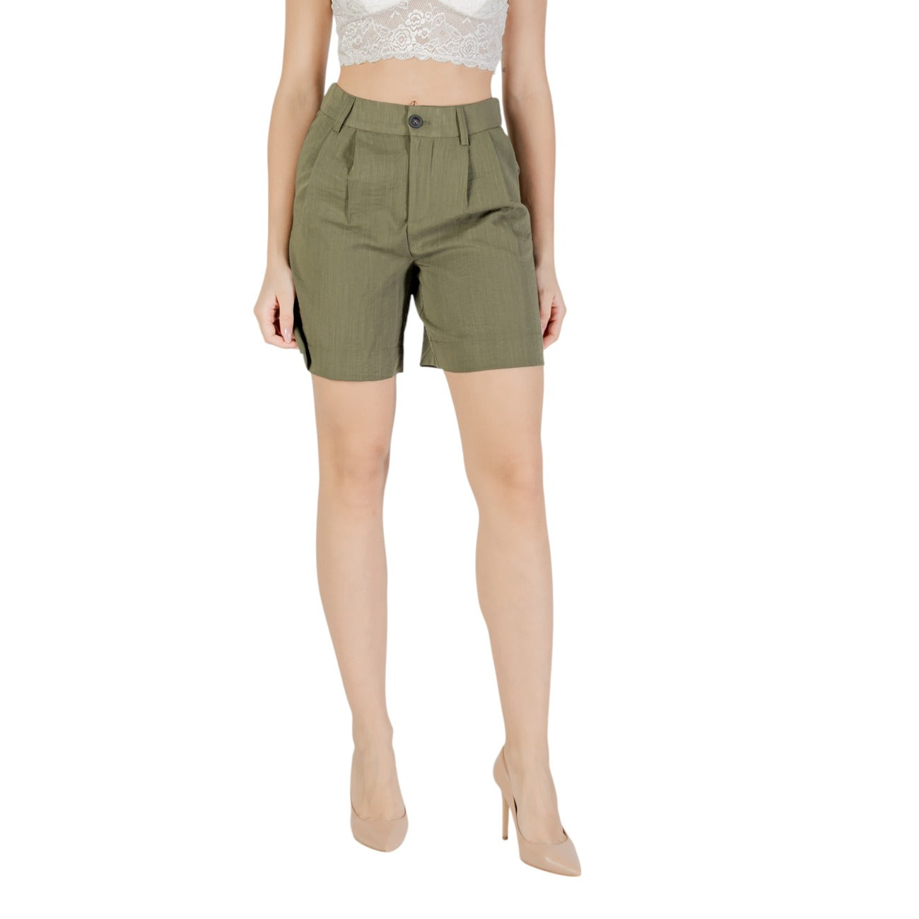 Only Shorts Damen Grün #2421428