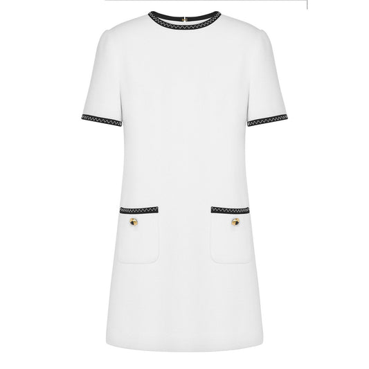 Moschino Kleid Damen Weiß