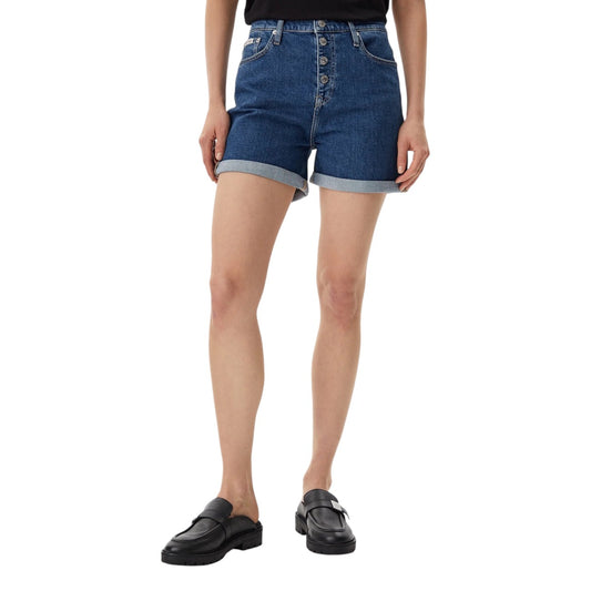 Calvin Klein Jeans Shorts Dames Blauw