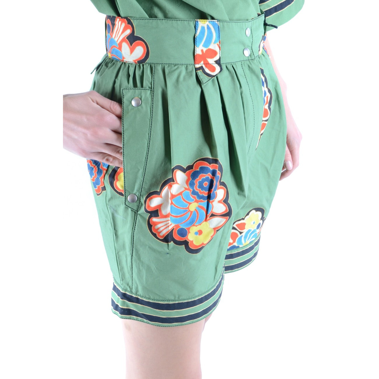 Philosophy Shorts Dames Groen