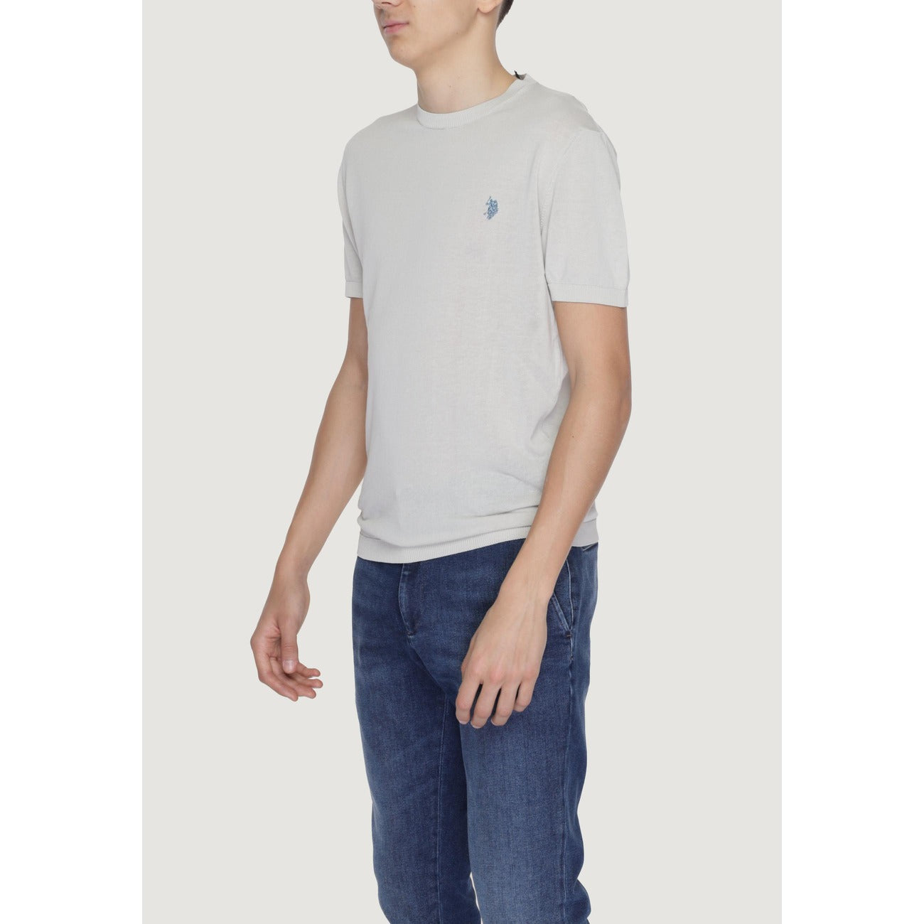 U.s. Polo Assn. T-shirt Heren Grijs