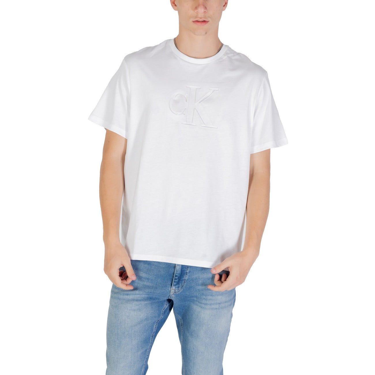 Calvin Klein Jeans T-Shirt Herren Weiß #2423918