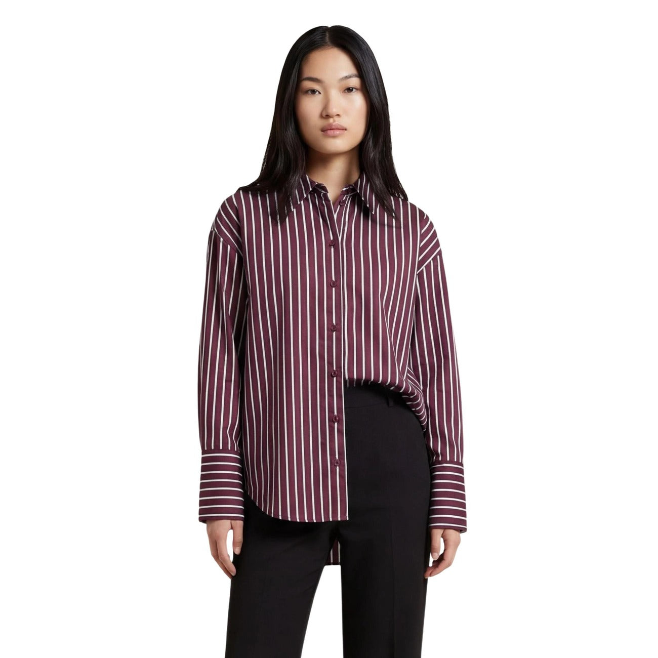 Jacqueline De Yong Shirt Damen Bordeaux