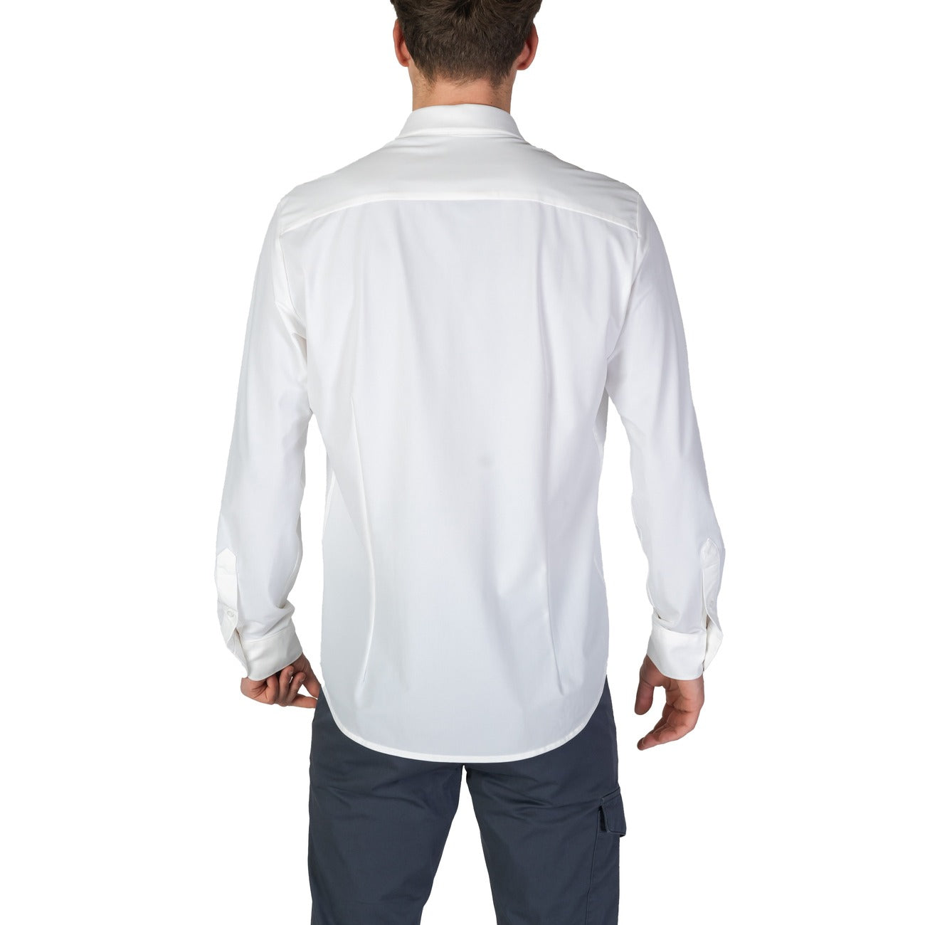 Fashion Brand Shirt Heren Wit