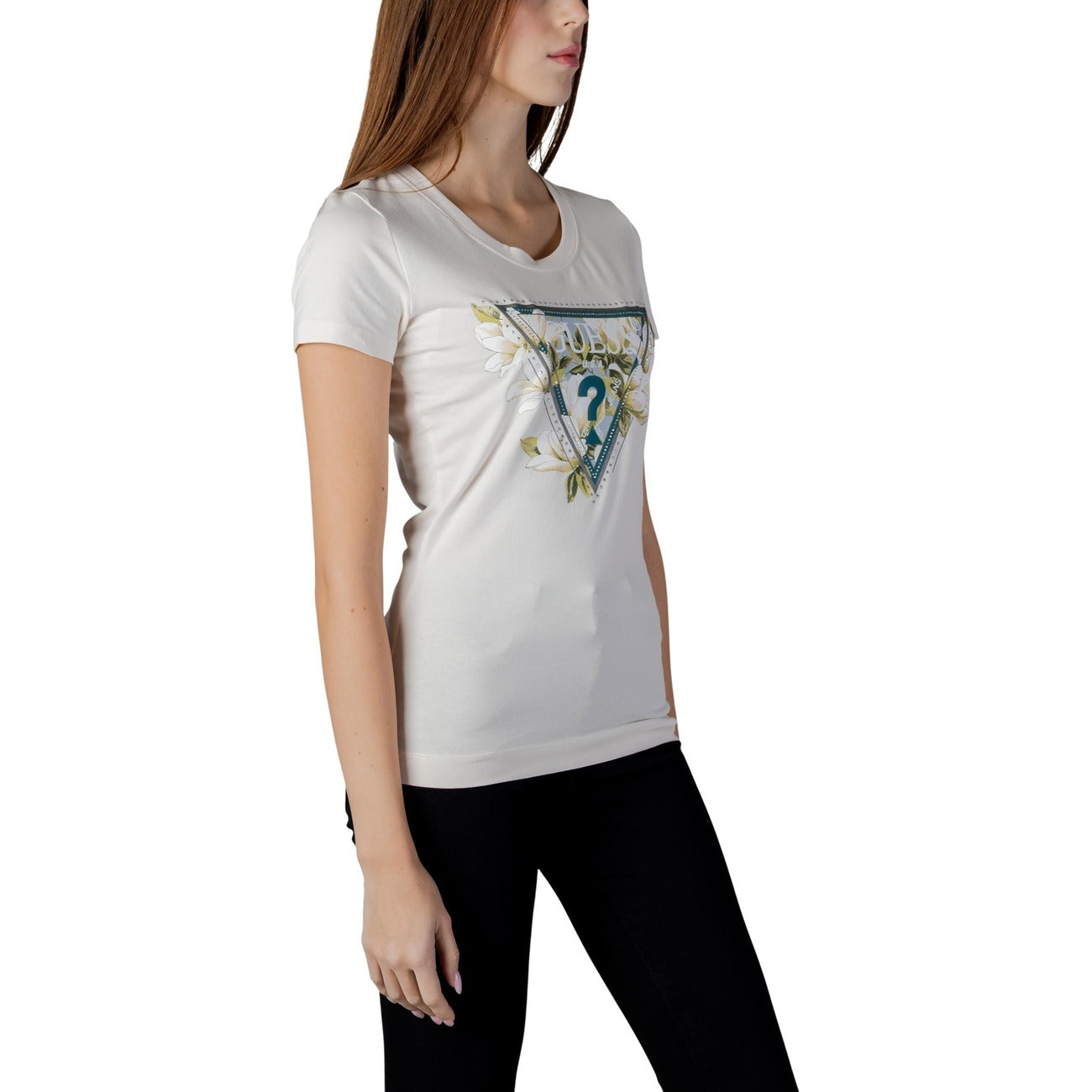 Guess T-Shirt Damen Beige #2469834
