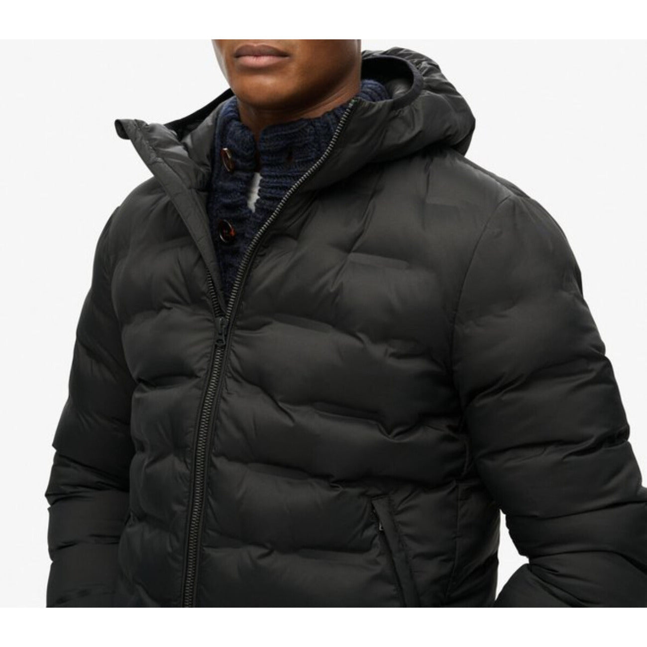 Superdry Windbreaker Herren Schwarz