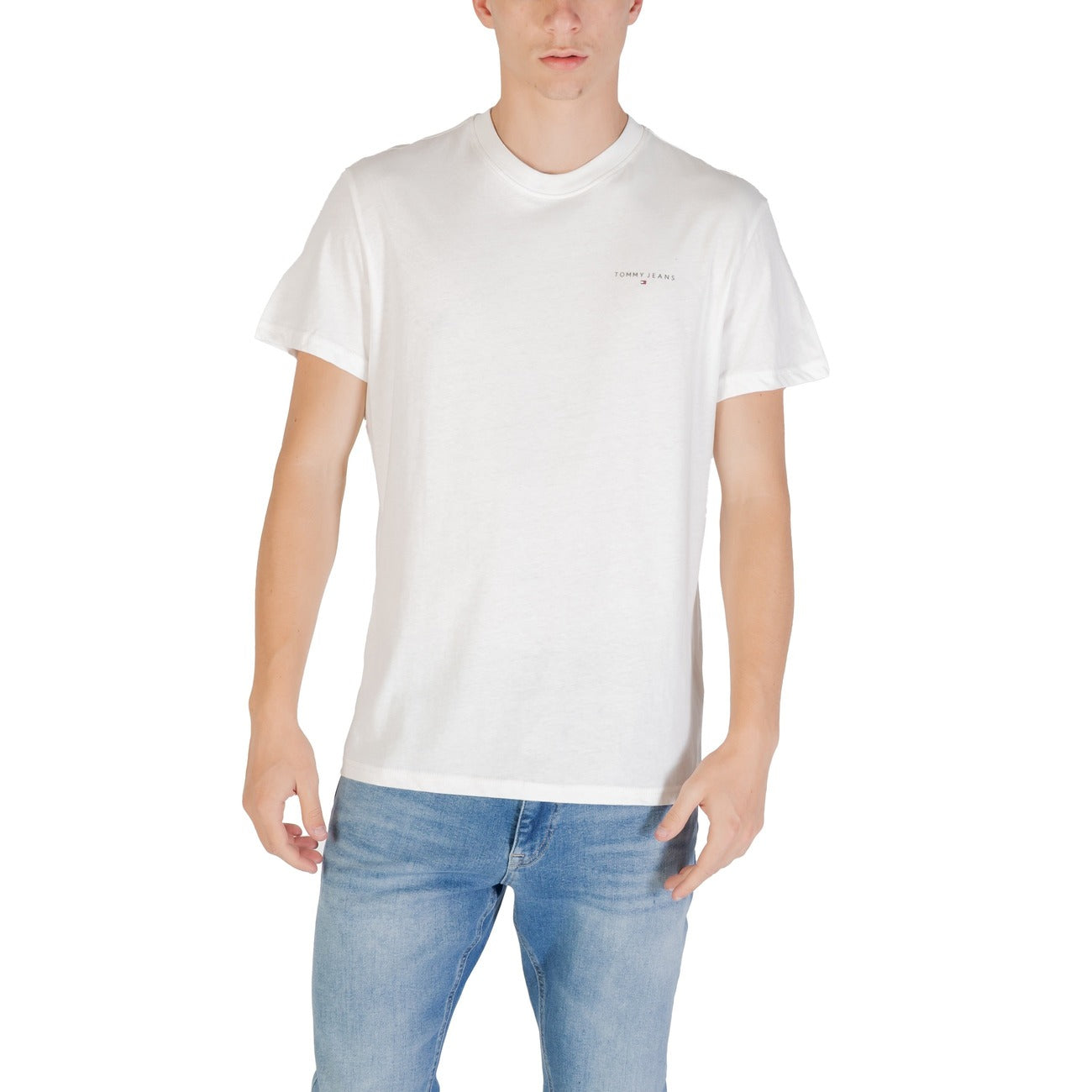 Tommy Hilfiger Jeans T-shirt Heren Beige Beige #2423868
