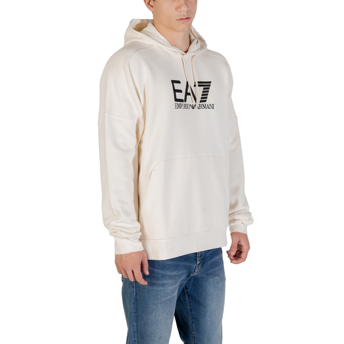 Ea7 Sweatshirt Heren Wit