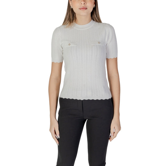 Morgan De Toi T-shirt Dames Wit #2409414