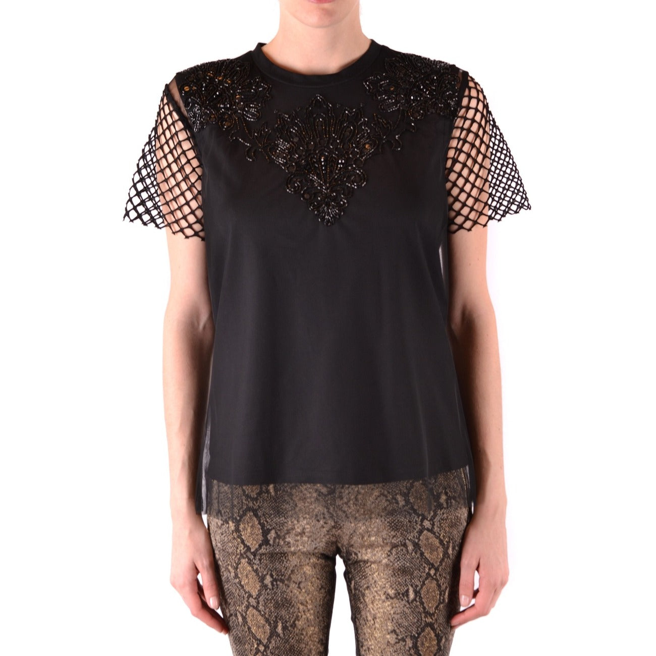 Twin-set Simona Barbieri Bluse Damen Schwarz