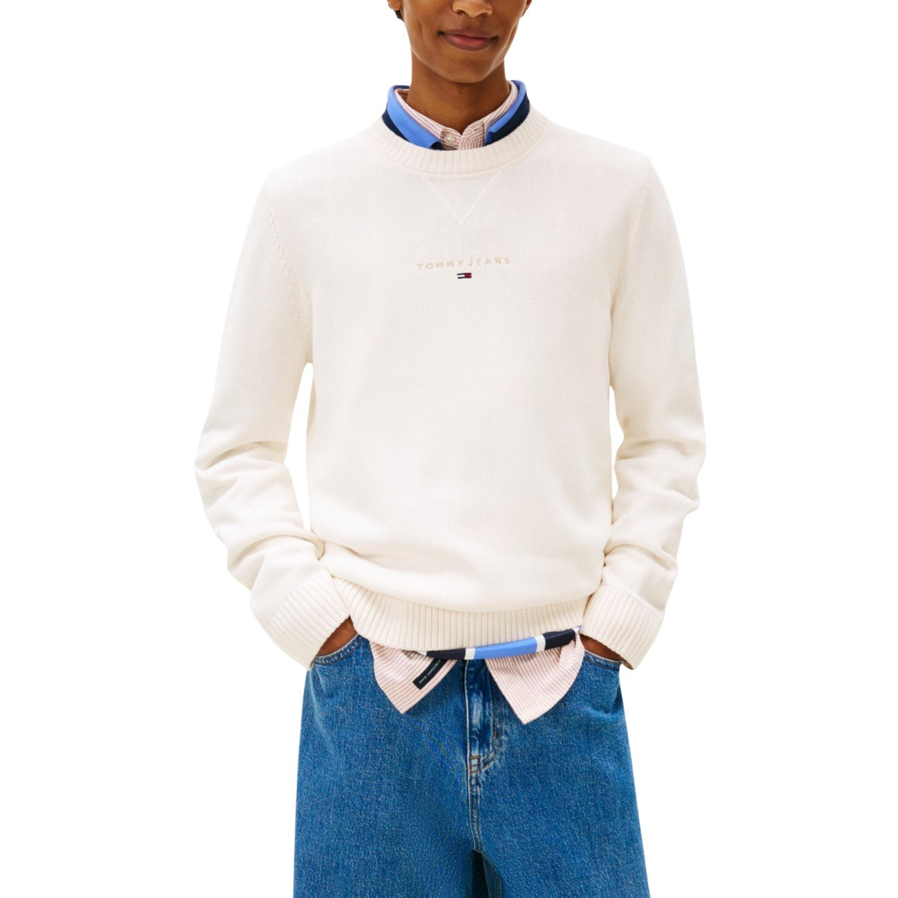 Tommy Hilfiger Jeans Strickmode Herren Beige