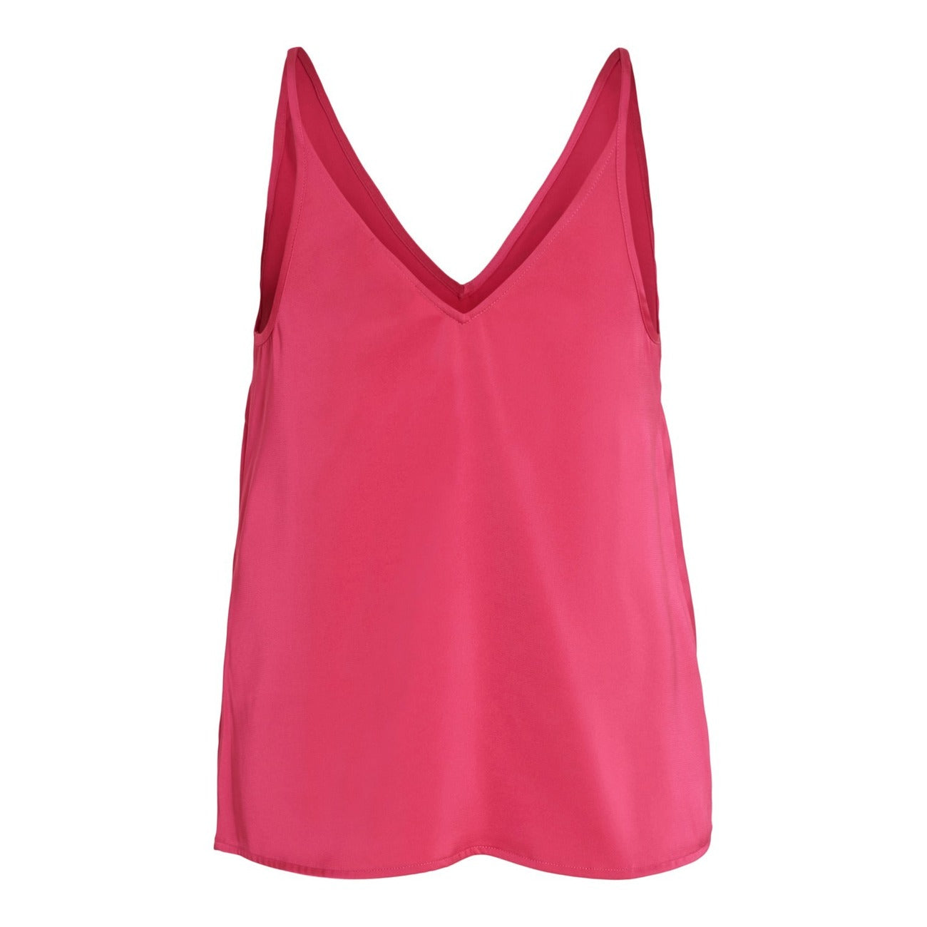 Vila Clothes Vest Dames Fuchsia #421819