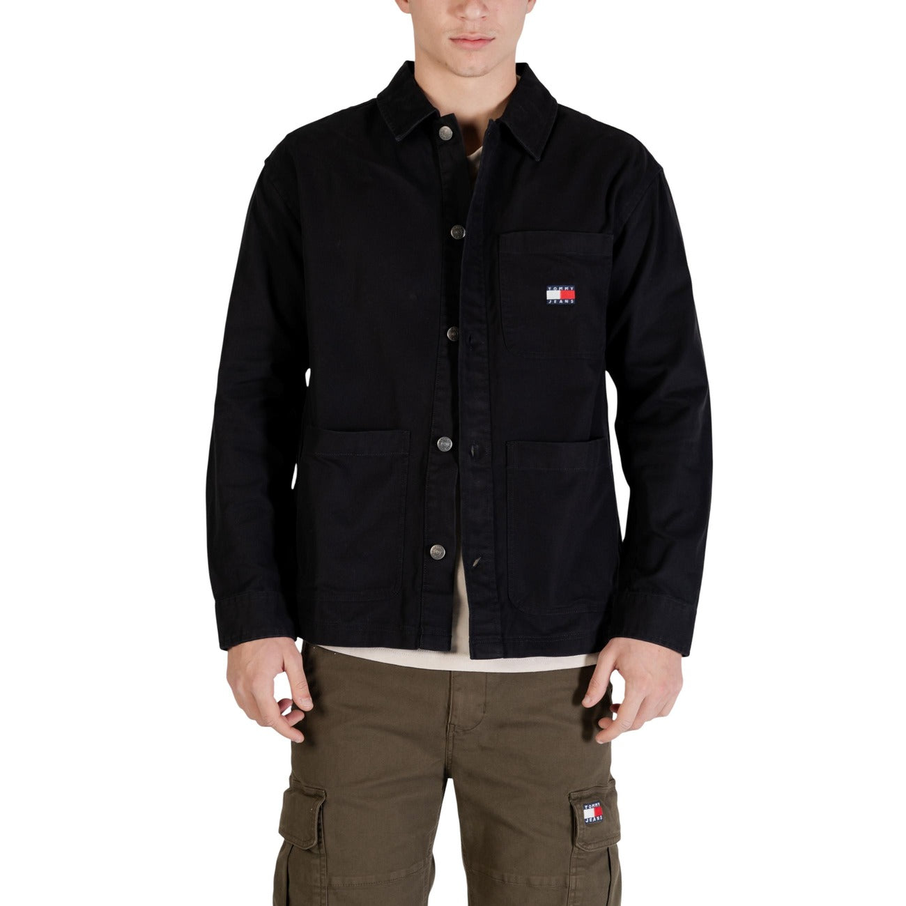 Tommy Hilfiger Jeans Shirt Herren Schwarz