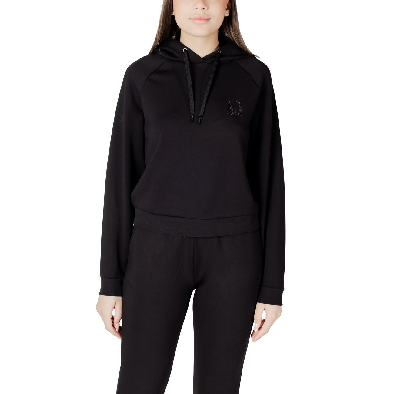 Armani Exchange Sweatshirt Damen Schwarz #2418680