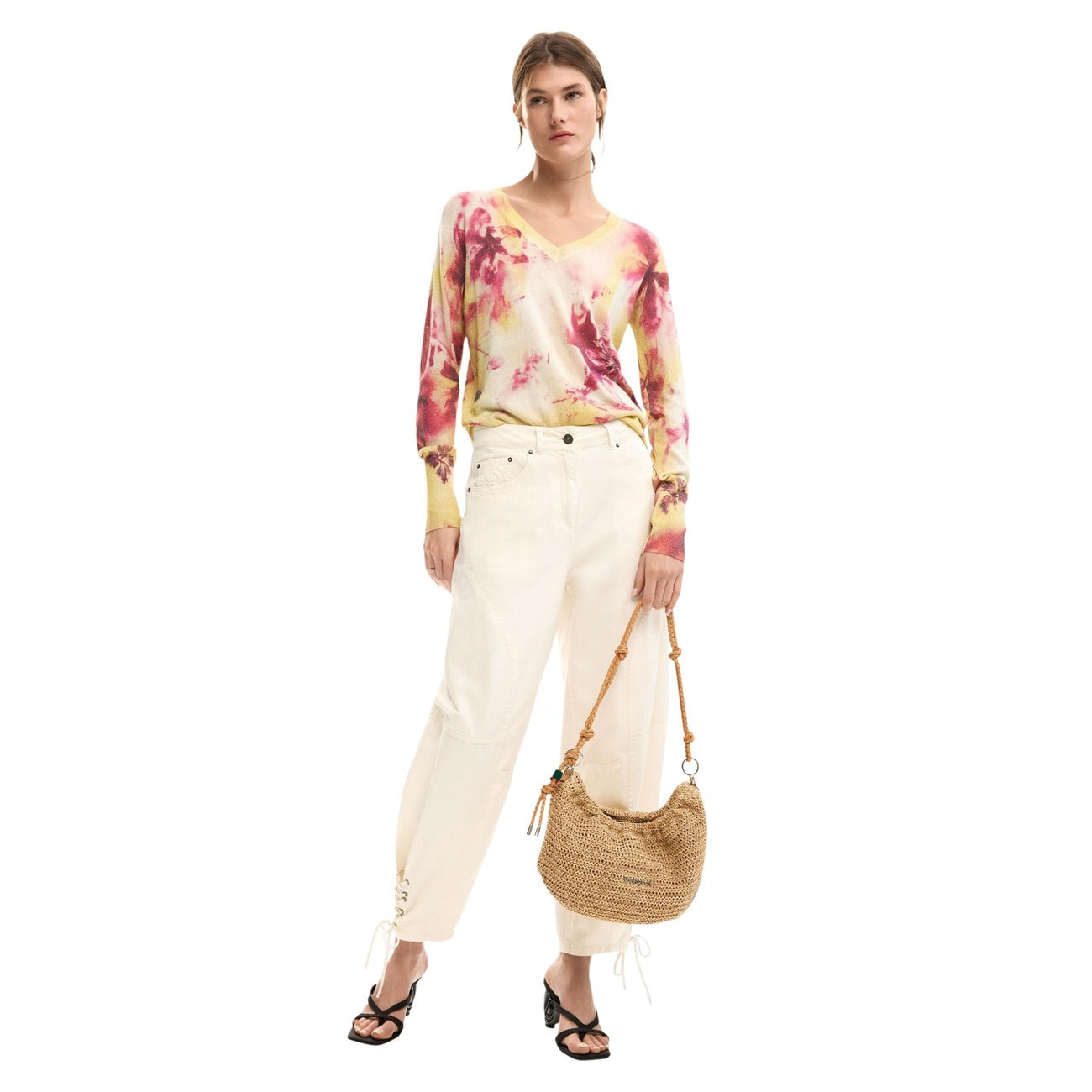 Desigual Strickmode Damen Rosa #2453023