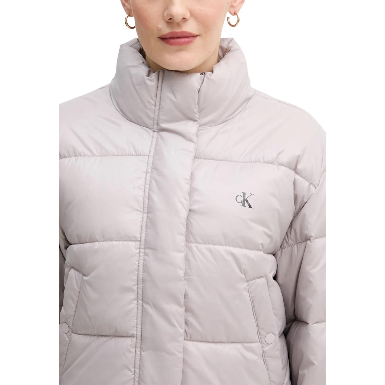 Calvin Klein Jeans Windjack Damen Grau