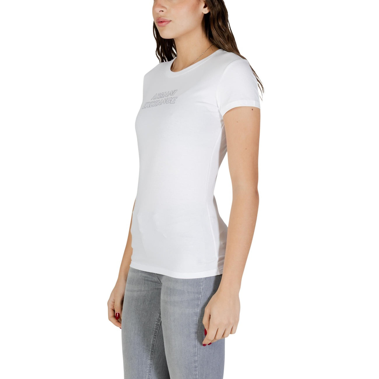 Armani Exchange T-Shirt Damen Weiß #2450469