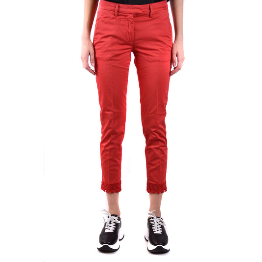 Dondup Broek Dames Rood