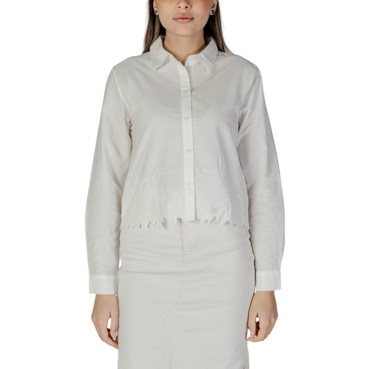 Jacqueline De Yong Shirt Dames Wit