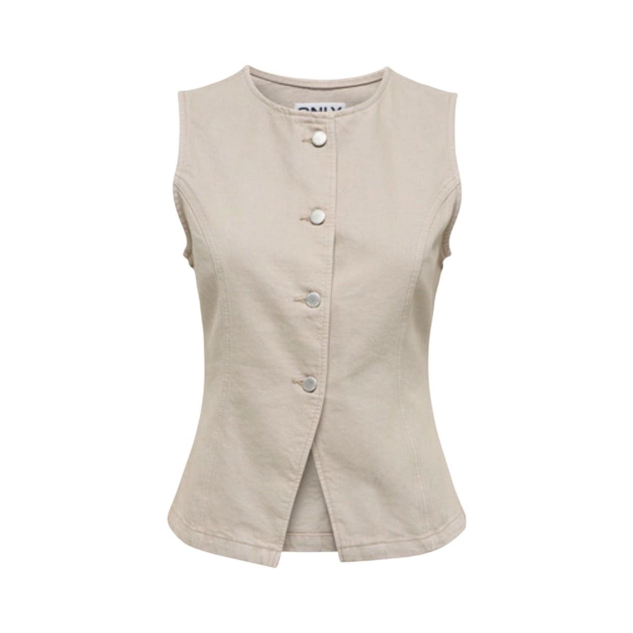 Only Weste Damen Beige