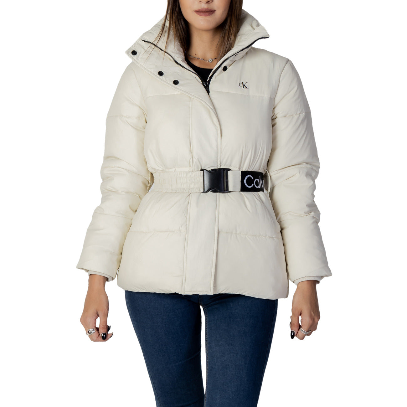 Calvin Klein Jeans Windjack Dames Beige