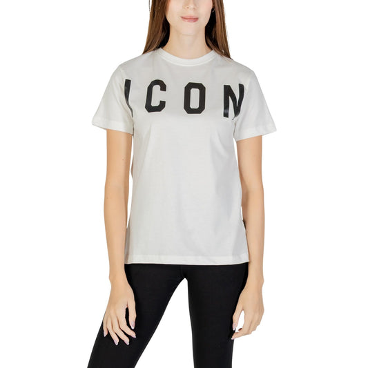 Icon T-Shirt Damen Weiß