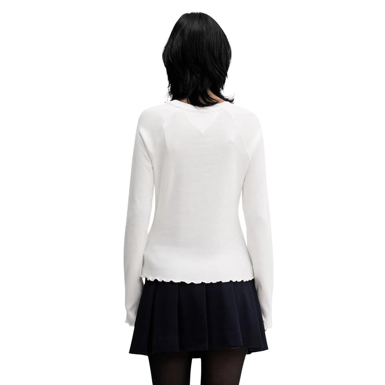 Tommy Hilfiger Jeans Strickmode Damen Weiß