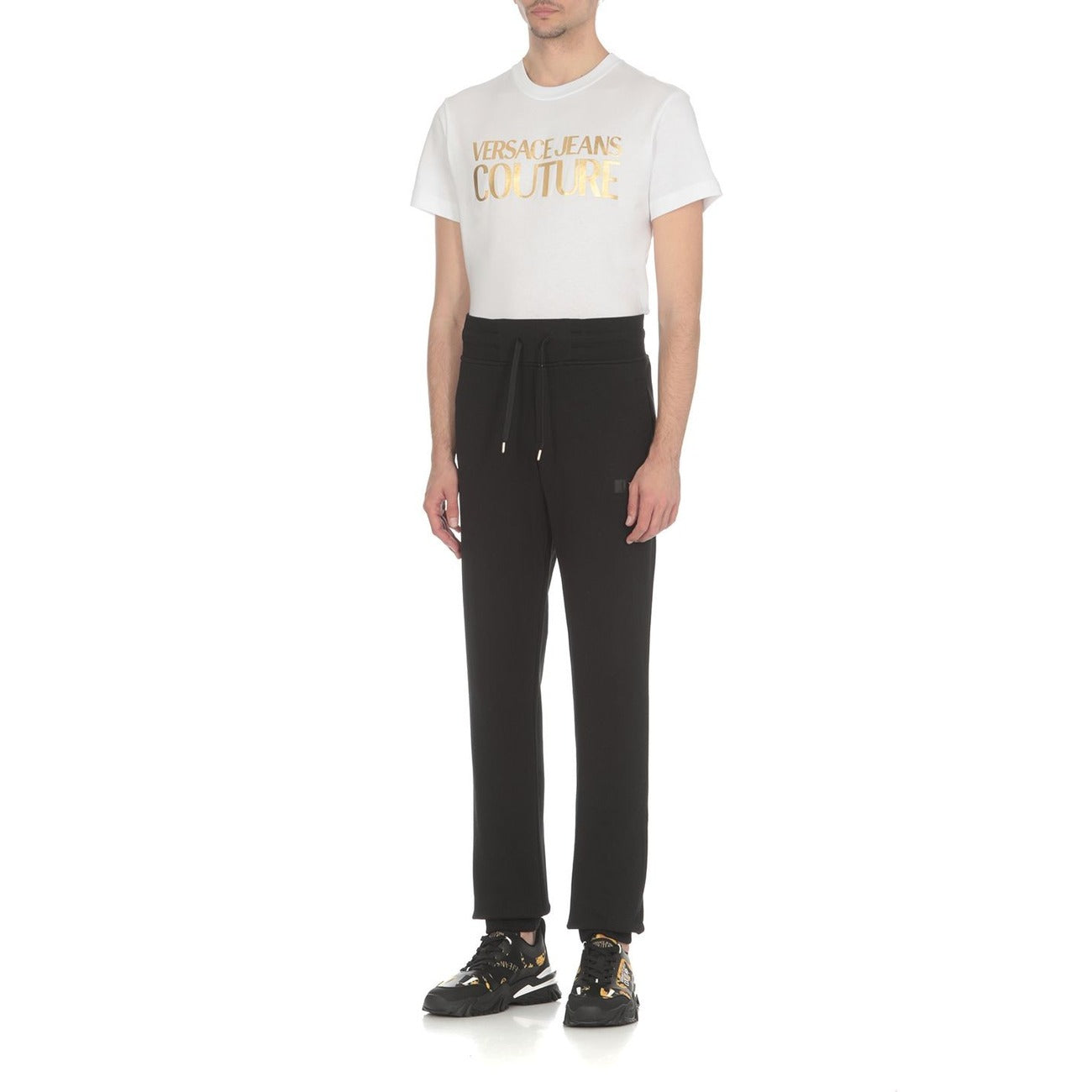 Versace Jeans Couture Broek Heren Zwart #2429929