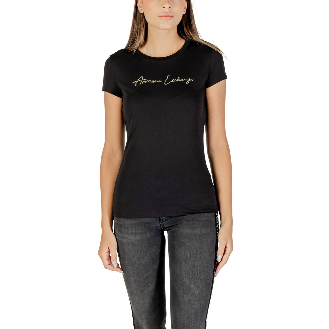 Armani Exchange T-shirt Dames Wit #2430275