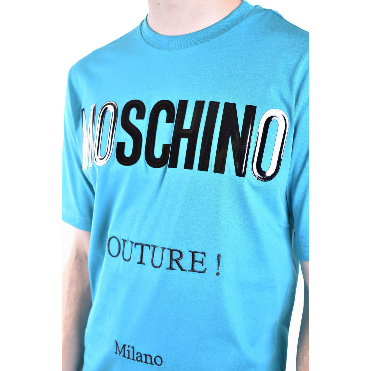 Moschino T-shirt Heren Lichtblauw #2424544