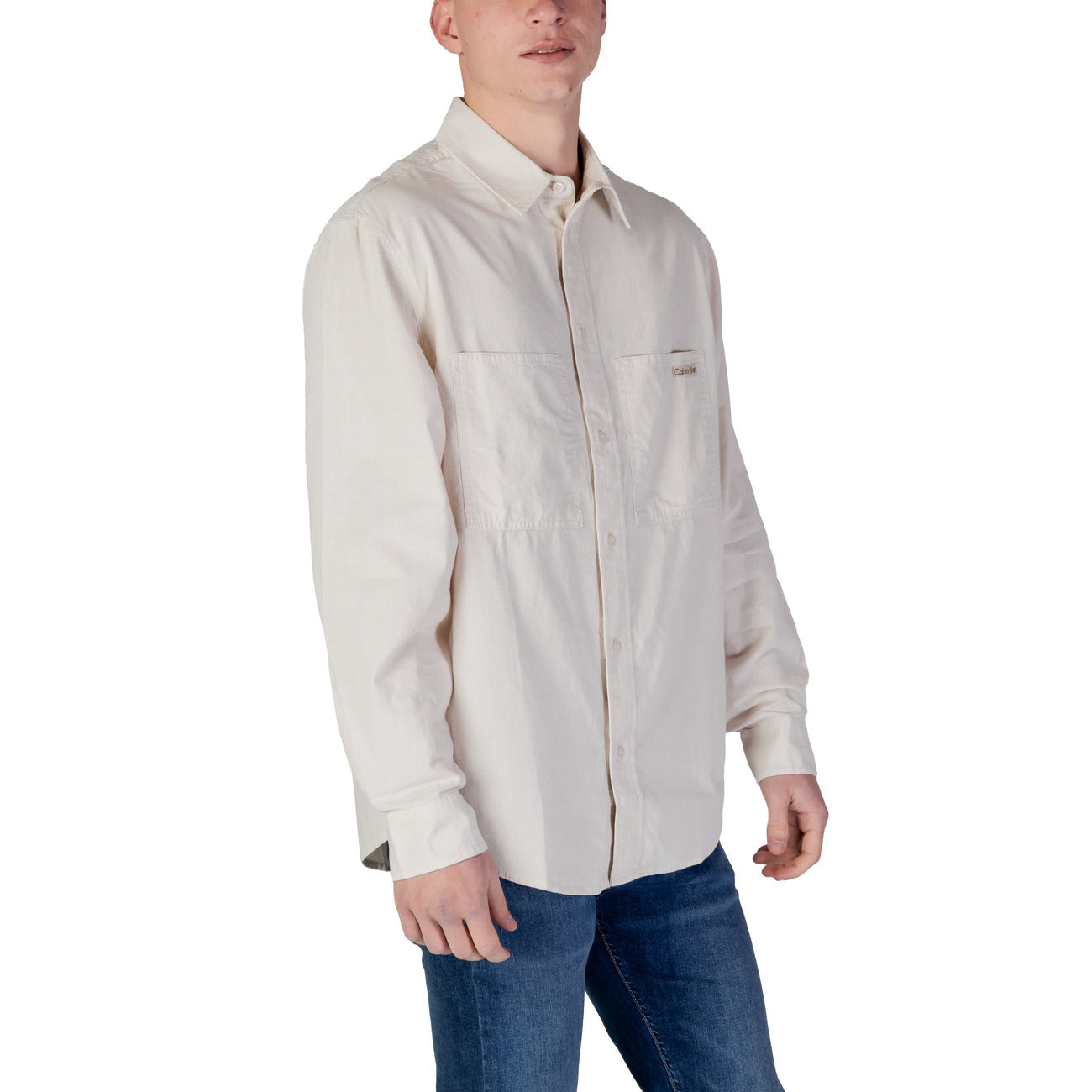 Calvin Klein Jeans Shirt Heren Beige #2409953