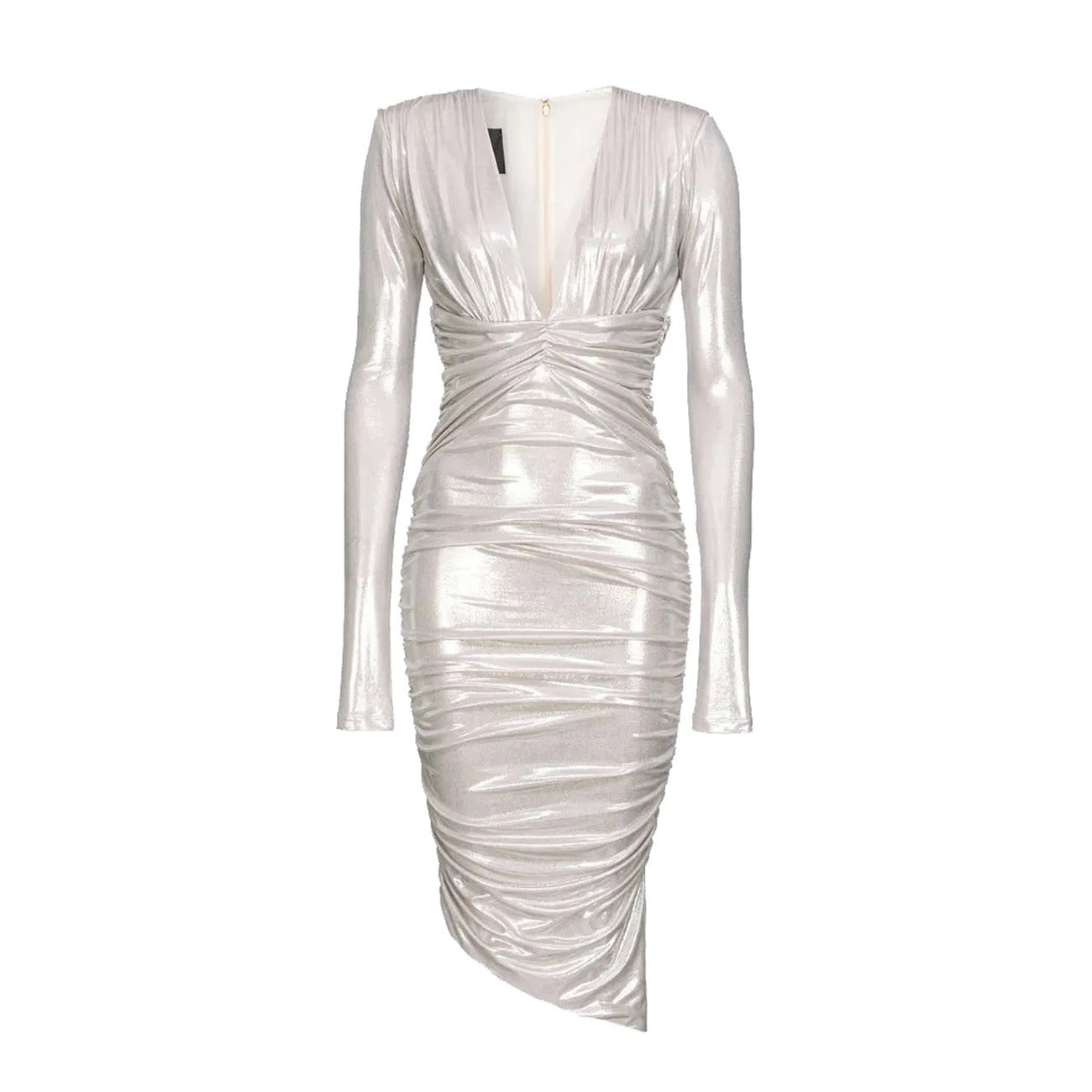 Pinko Jurk Dames Wit #2423066